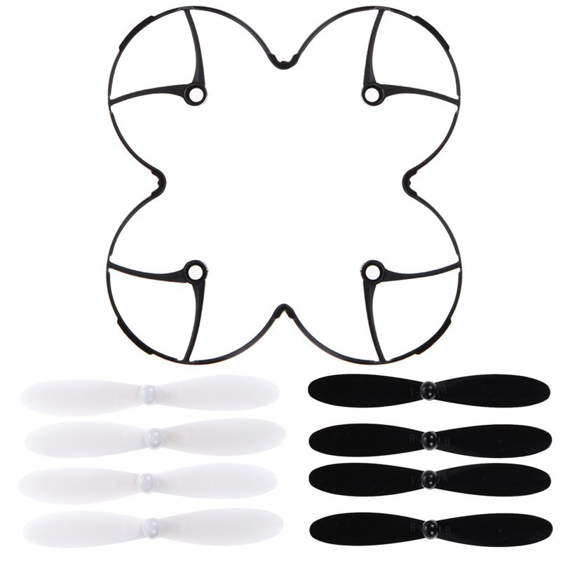 Rc Helicopter Coaxial - Hubsan X4/X6 Propeller Guard Ring+8 Pcs