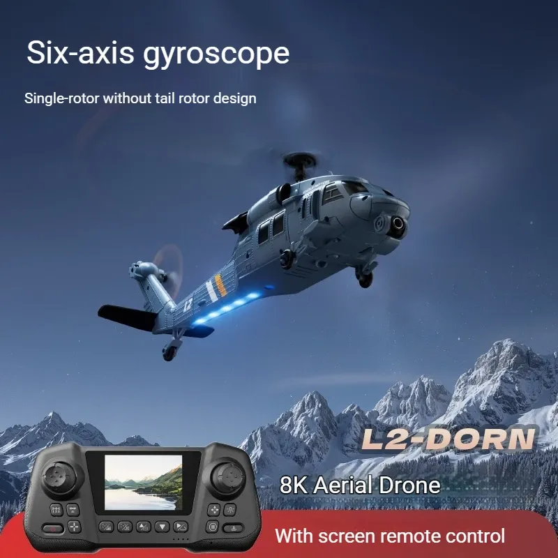 L2-DORN RC Apache Helicopter 8 - Rc Helicopter Single Rotor ulasan dan harga