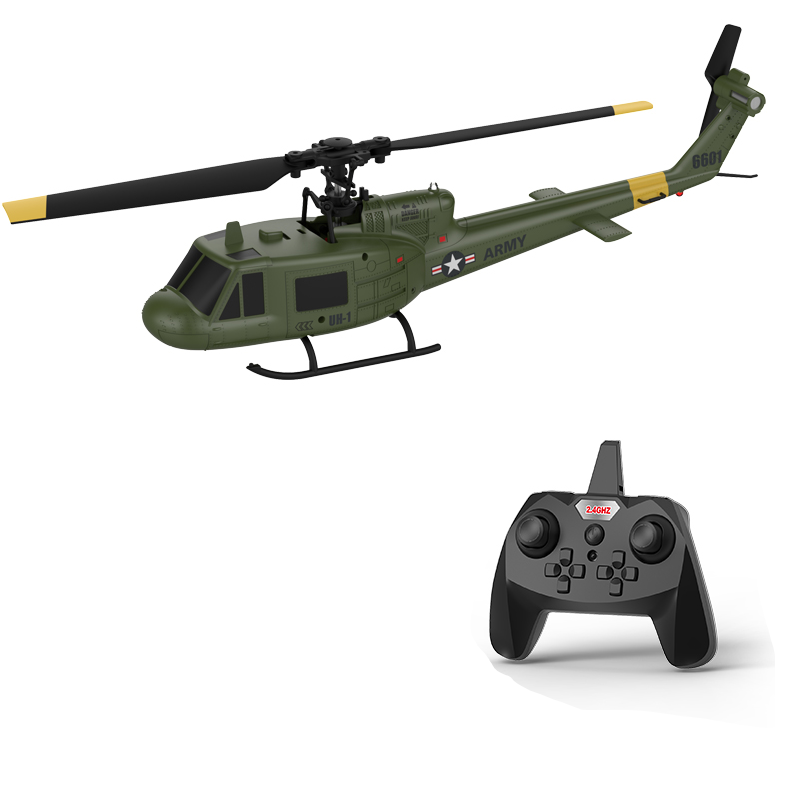 KOOTAI F06 UH-1 Huey 2.4G 4CH  - Rc Helicopter Large ulasan dan harga
