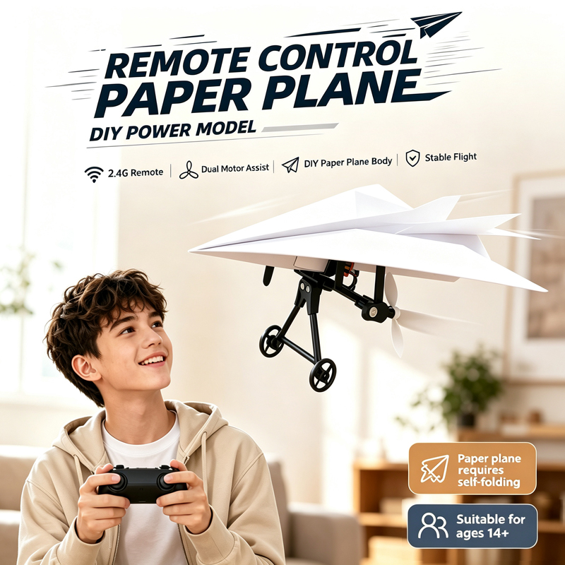 RC Paper Airplane DIY Plane Ki - Rc Helicopter Remote Control ulasan dan harga