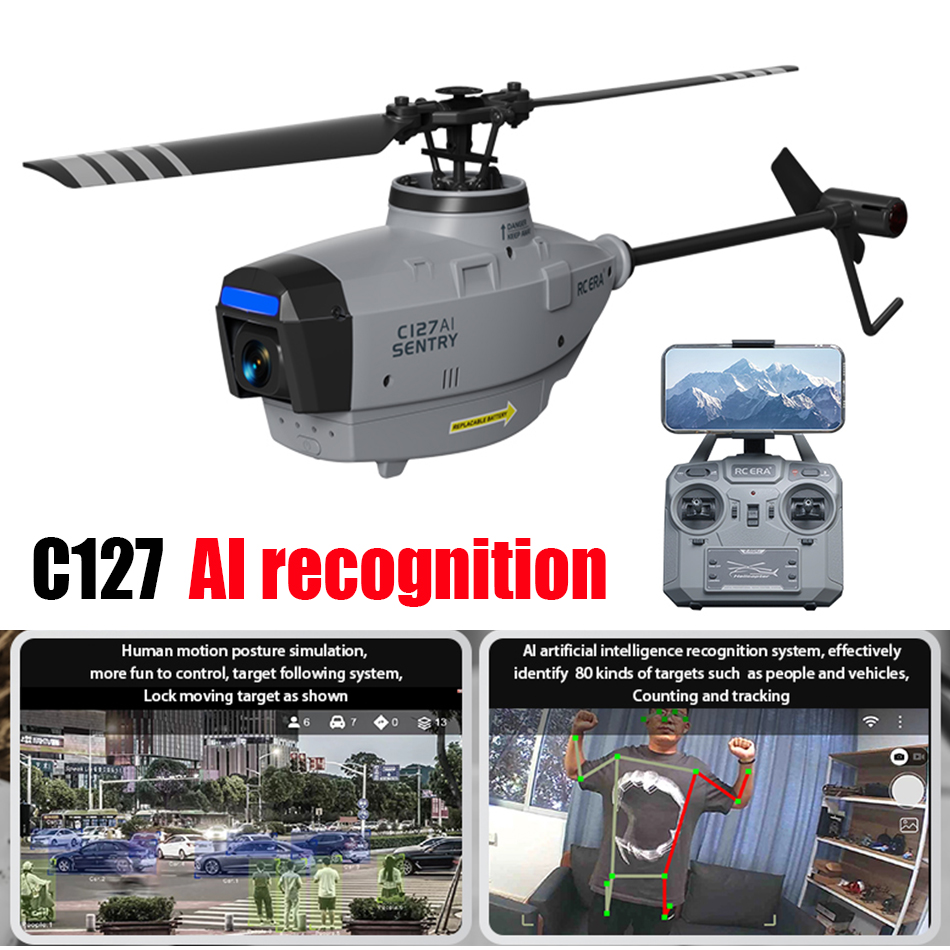 RC ERA C127 AI Mini Brushless  - Rc Helicopter Single Rotor ulasan dan harga