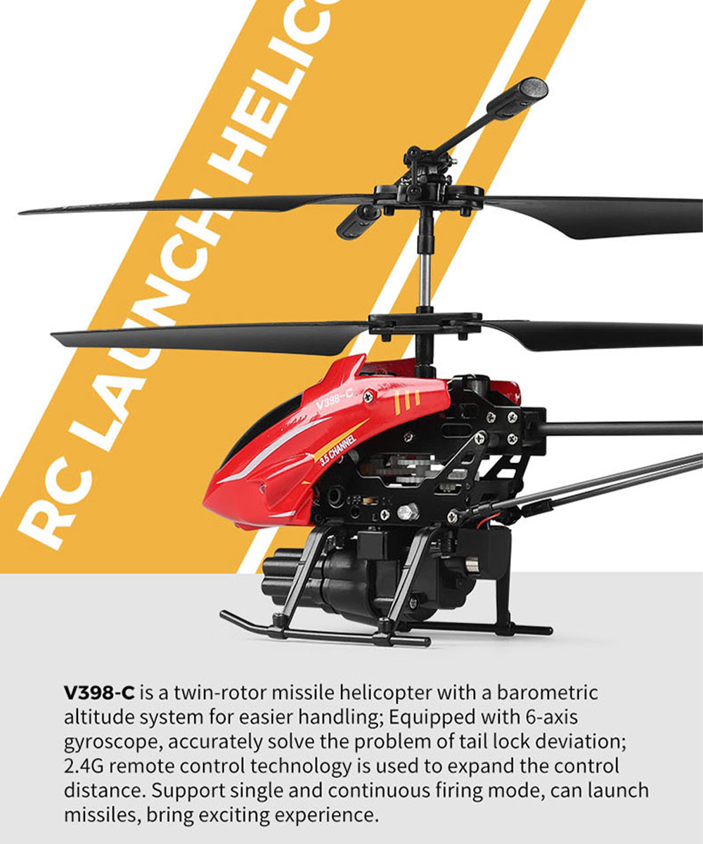Wltoys RC Helicopter V398-C Pl - Rc Helicopter Gyro ulasan dan harga