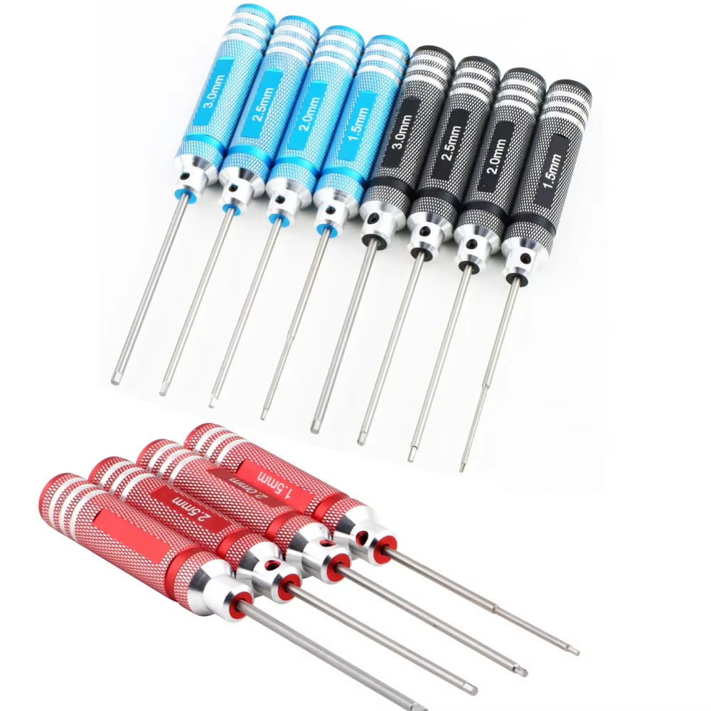 4pcs Hex Screw Driver set Tita - Rc Helicopter Tool Kit ulasan dan harga