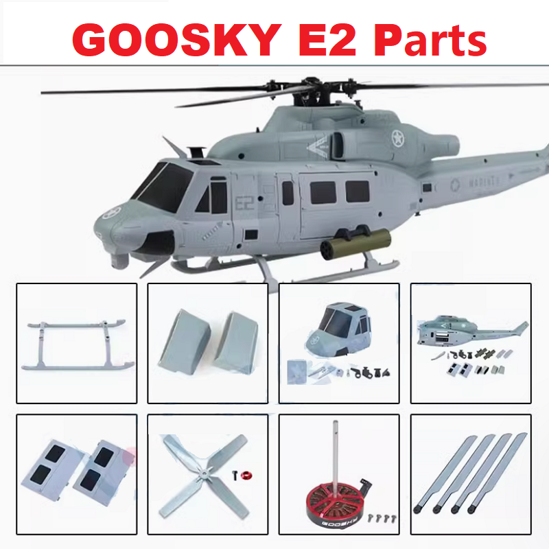 Spare Parts For GOOSKY E2 UH-1 - Rc Helicopter Blade ulasan dan harga