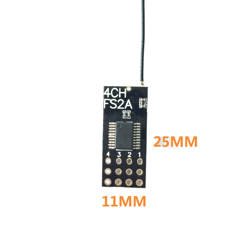 Flysky FS2A Mini Receiver 4CH  - Rc Helicopter Mini ulasan dan harga