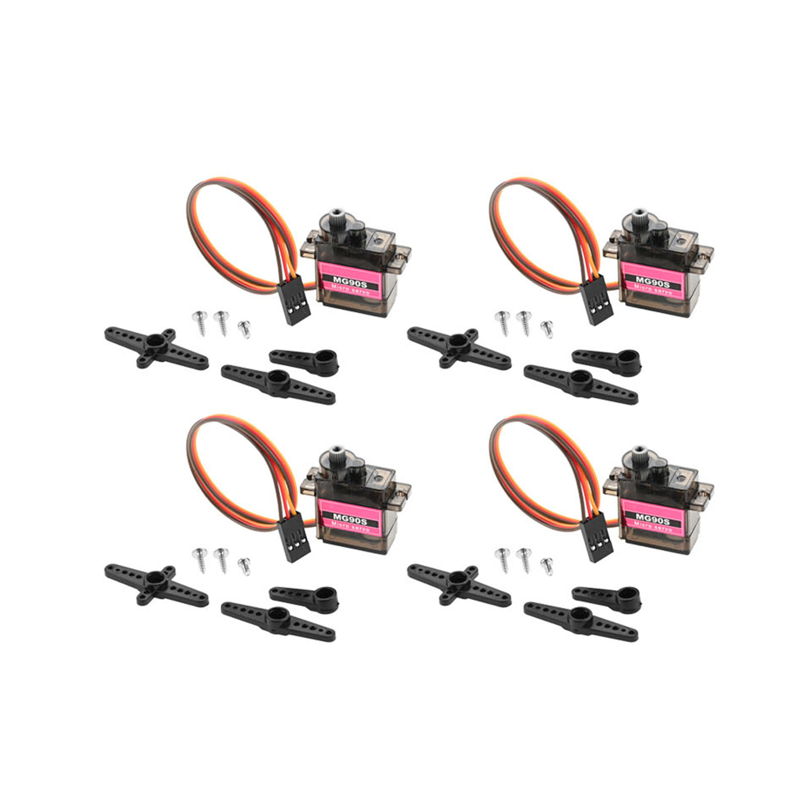 4pcs Micro Servo Metal Gear 90 - Rc Helicopter Mini ulasan dan harga